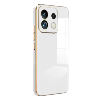 Newface Xiaomi Redmi Note 13 Pro 5G Kılıf Volet Silikon - Beyaz