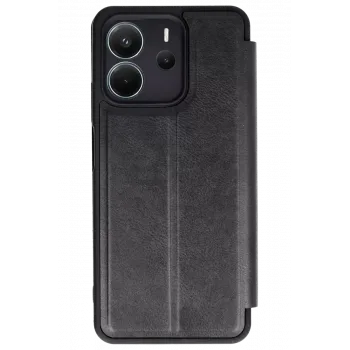 Newface Xiaomi Redmi Note 14 4G Kılıf Flip Cover - Siyah