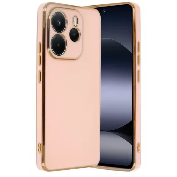 Newface Xiaomi Redmi Note 14 4G Kılıf Volet Silikon - Pembe