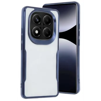 Newface Xiaomi Redmi Note 14 Pro Plus Kılıf Boyi Silikon Kapak - Lacivert