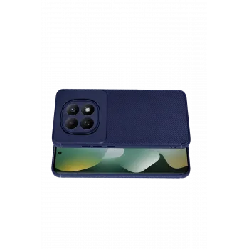 Newface Xiaomi Redmi Note 15 Pro Plus 5G Auto Focus Karbon Kapak - Lacivert