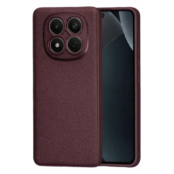 Newface Xiaomi Redmi Note 15 Pro Plus 5G Thermax Silikon Kılıf - Bordo