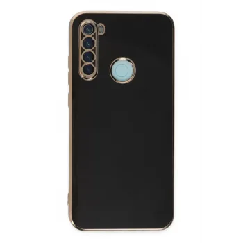 Newface Xiaomi Redmi Note 8 Kılıf Volet Silikon - Siyah