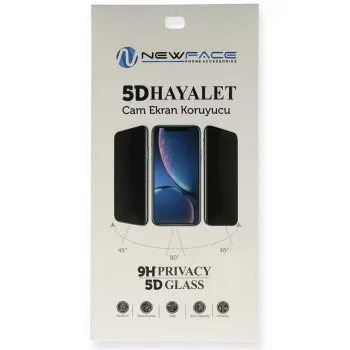Newface Xiaomi Redmi Note 8 Pro 5D Hayalet Cam Ekran Koruyucu