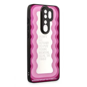 Newface Xiaomi Redmi Note 8 Pro Kılıf Mirror Desenli Kapak - Mirror - 11