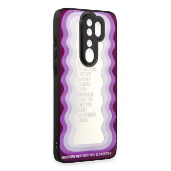Newface Xiaomi Redmi Note 8 Pro Kılıf Mirror Desenli Kapak - Mirror - 5