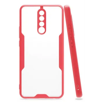 Newface Xiaomi Redmi Note 8 Pro Kılıf Platin Silikon - Pembe