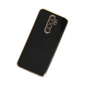 Newface Xiaomi Redmi Note 8 Pro Kılıf Volet Silikon - Siyah