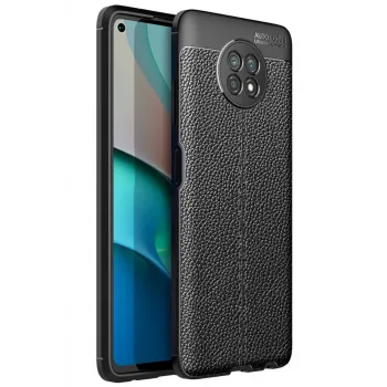 Newface Xiaomi Redmi Note 9 5G Kılıf Auto Focus Kapak - Siyah
