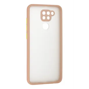 Newface Xiaomi Redmi Note 9 Kılıf Montreal Silikon Kapak - Pembe