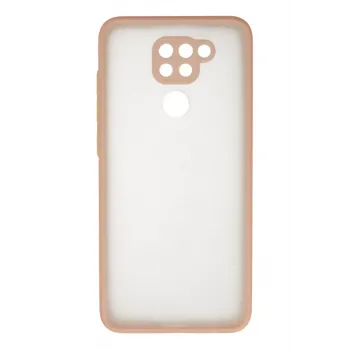 Newface Xiaomi Redmi Note 9 Kılıf Montreal Silikon Kapak - Pembe
