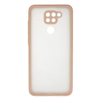 Newface Xiaomi Redmi Note 9 Kılıf Montreal Silikon Kapak - Pembe