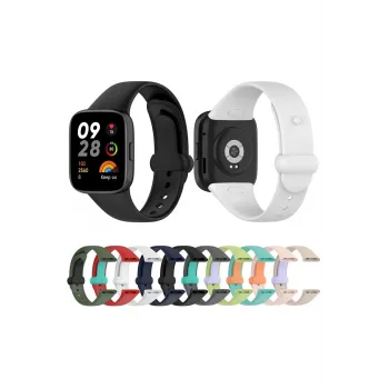 Newface Xiaomi Redmi Watch 3 Origin Silikon Kordon - Pudra