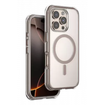 Onegif Apple iPhone 16 Pro Hulk Magsafe Kapak - Çöl Titanyum