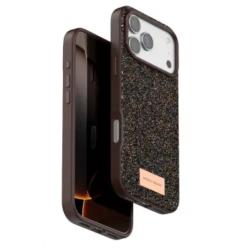 Onegif Apple iPhone 17 Pro Bright Simli Kapak - Gold