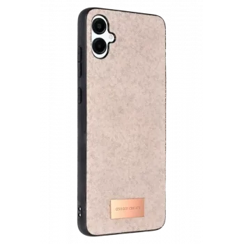 Onegif Samsung Galaxy A06 Bright Simli Kapak - Pembe