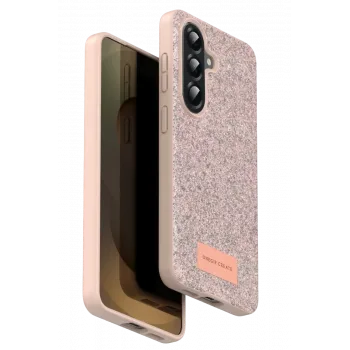 Onegif Samsung Galaxy A17 5G Bright Simli Kapak - Pembe