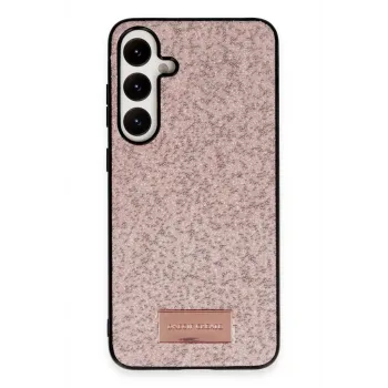 Onegif Samsung Galaxy A25 5G Bright Simli Kapak - Pembe
