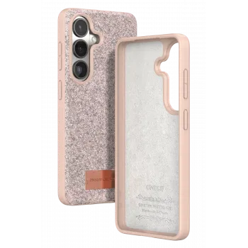 Onegif Samsung Galaxy S26 Bright Simli Kapak - Pembe
