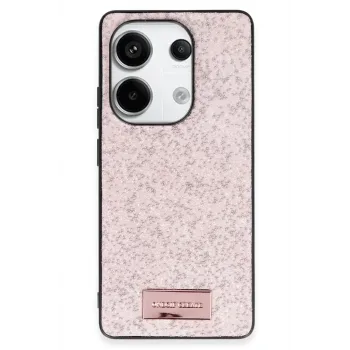 Onegif Xiaomi Redmi Note 13 Pro 4G Bright Simli Kapak - Pembe