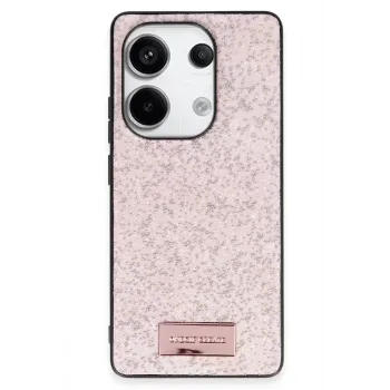 Onegif Xiaomi Redmi Note 13 Pro 4G Bright Simli Kapak - Pembe