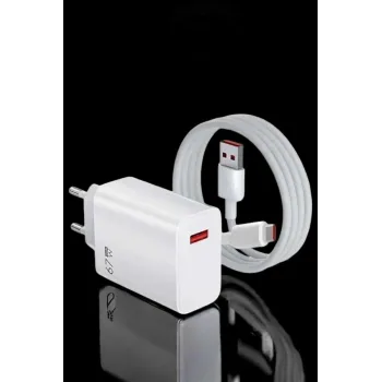 Şarj Aleti Turbo Hızlı 67W Type-C Hızlı Şarj