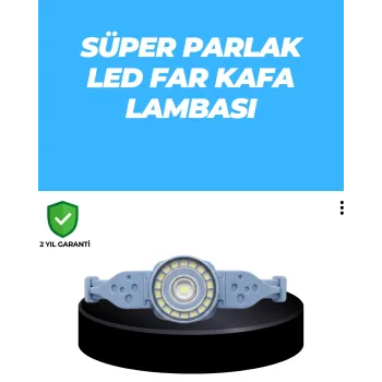 Uzun Pil Ömürlü Kamp ve Dağcılık Kafa Lambası