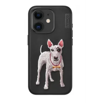 Venco iPhone 11 Perma Desenli Kapak - Siyah