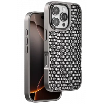 Venco iPhone 16 Pro Max Brand Kapak - Gümüş