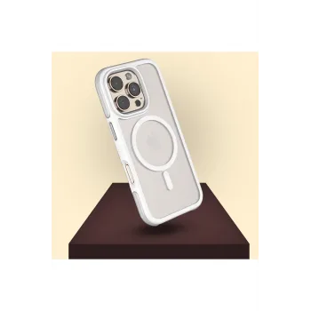 Venco iPhone 16 Pro Max Orbit Magsafe Kapak - Titan Gri