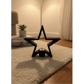 YILDIZ MUMLUK SİYAH