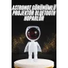180 Derece Dönebilen Astronot Masa ve Gece Lambası Projektör