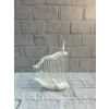 3D El Formlu İnsan Figürü Beyaz Modern Ev ve Ofis Dekoru