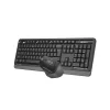 A4 TECH FG1035 GRİ Q MM 2.4G KABLOSUZ KLAVYE MOUSE SET