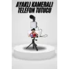 Akıllı Telefon Vlog Kiti Tripod Mini Mikrofonlu Telefon Tutucu