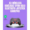 Android Uyumlu Gamepad X3 Game Stick Oyun Kolu Bluetooth Bağlantılı