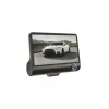 Araç DVR Kamera Çift Lensli 4 İnç Ekranlı G Sensörlü