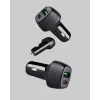 Araç Tipi Hızlı Şarj Adaptörü Type-C PD USB Çift Port Kompakt