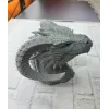 Asılabilir / Masaüstü Ejderha Modeli 3D Dekoratif Heykel 22x17 cm