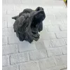 Ayı Tasarım Siyah 3D Duvar Heykeli