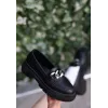 Biga Siyah Cilt  Ayakkabı