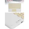 Bluetooth Touchpad Klavye 10.9 inch Kablosuz Wifi Q Klavye Slim