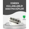 Çevre Dostu Metal Buz Küpü ve Kullanışlı Klips Seti
