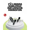 Çok Yönlü Mikrofon - Net Ses, Uzun Pil