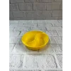 Dekoratif Sarı Çerezlik Kase 4’lü Set 3x12 cm