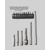 Ergonomik 16 Parça Bits Tornavida Uç ve Adaptör Seti