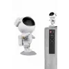 Gece Lambası Astronot Bluetooth Hoparlörlü Galaksi Işık Projektörü
