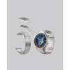 Gümüş Akıllı Saat 46mm Kasa
