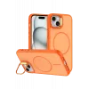 Joko Apple iPhone 14 Flexa Magsafe Kapak - Turuncu