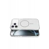 Joko Apple iPhone 16 Pro Max Bruma Magsafe Kapak - Gümüş